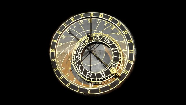 Horloge du lycée Stendhal (réalisation de Patrick Rottiers)