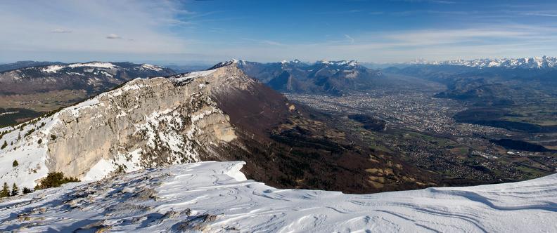 MichelVrahides-Grenoble vue depuis Pic St Michel