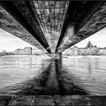 Claude Predal   Pont dur l'Elbe à Dresde