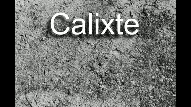 Calixte, montage réalisé par Claude Prédal