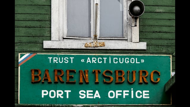 Barentsburg, montage réalisé par Claude Prédal