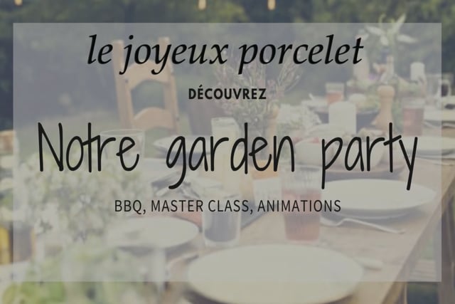 La garden party V1 (réalisation de Jean-Jack ABASSIN)