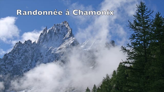 Randonnée à Chamonix (réalisation de Jérôme Bordier)